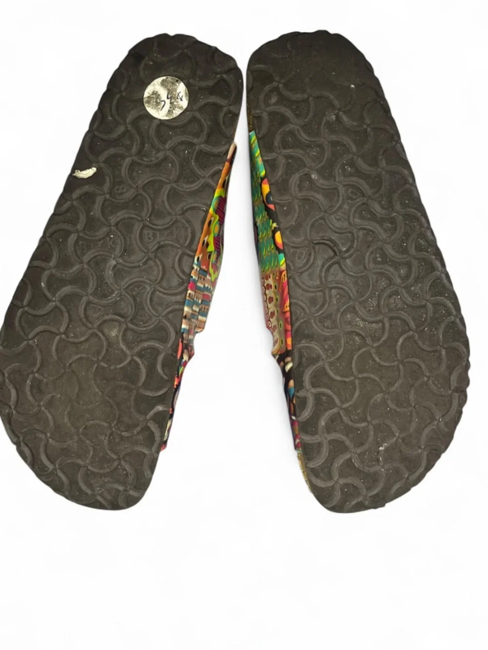 Birkenstock Papillio Arizona Sandals - Women’s Size 9 EU 40 African Wax Pattern
